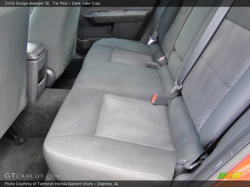 Tor Red / Dark Slate Gray 2009 Dodge Avenger SE