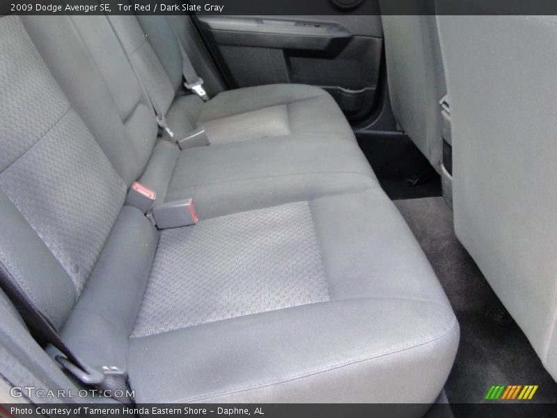 Tor Red / Dark Slate Gray 2009 Dodge Avenger SE