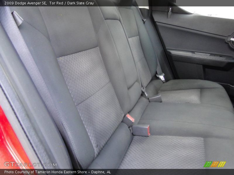 Tor Red / Dark Slate Gray 2009 Dodge Avenger SE
