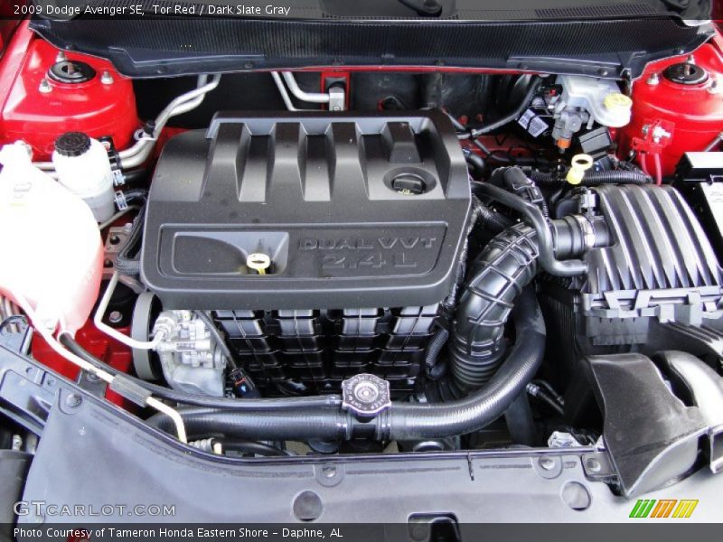 Tor Red / Dark Slate Gray 2009 Dodge Avenger SE
