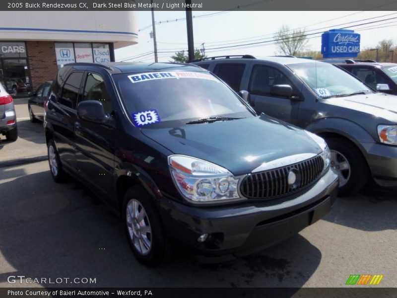 Dark Steel Blue Metallic / Light Neutral 2005 Buick Rendezvous CX