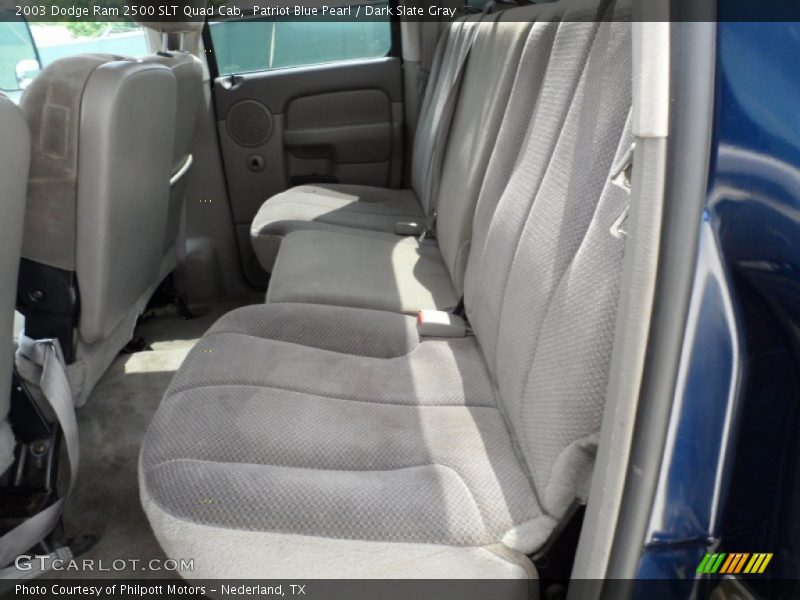 Patriot Blue Pearl / Dark Slate Gray 2003 Dodge Ram 2500 SLT Quad Cab