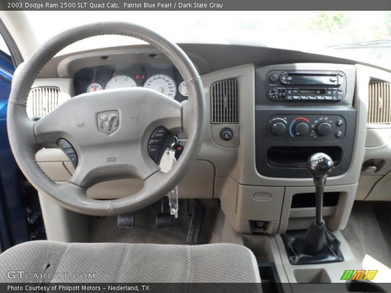 Dashboard of 2003 Ram 2500 SLT Quad Cab