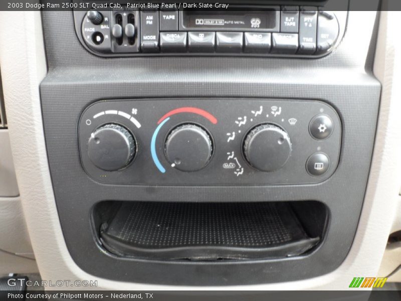 Controls of 2003 Ram 2500 SLT Quad Cab