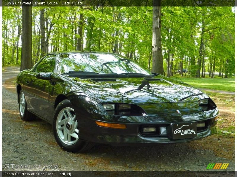 Black / Black 1996 Chevrolet Camaro Coupe