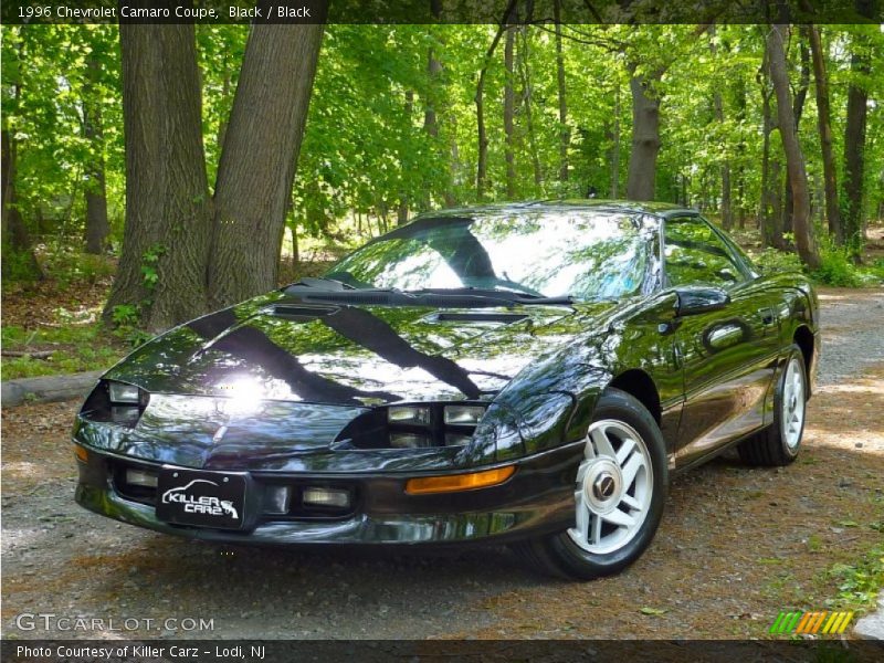 Black / Black 1996 Chevrolet Camaro Coupe