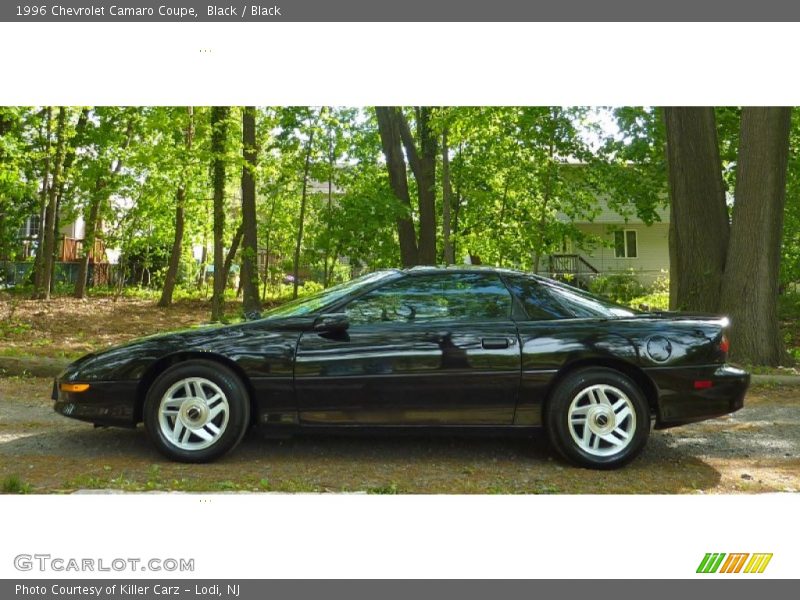 Black / Black 1996 Chevrolet Camaro Coupe