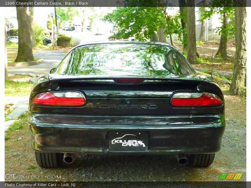 Black / Black 1996 Chevrolet Camaro Coupe
