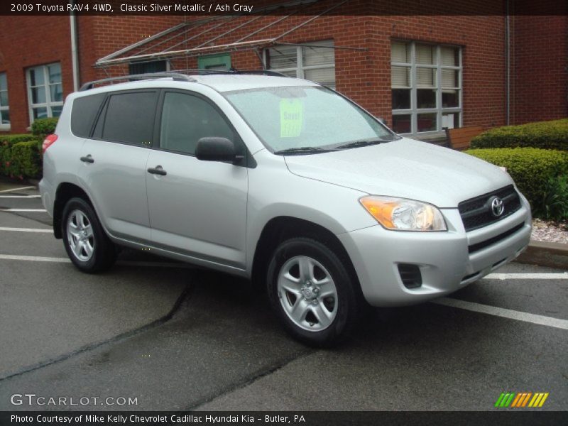 Classic Silver Metallic / Ash Gray 2009 Toyota RAV4 4WD