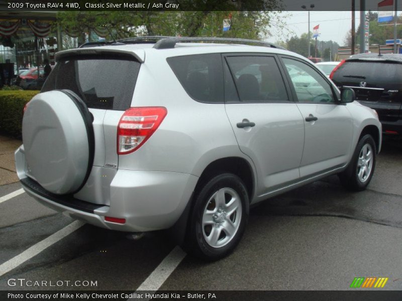 Classic Silver Metallic / Ash Gray 2009 Toyota RAV4 4WD
