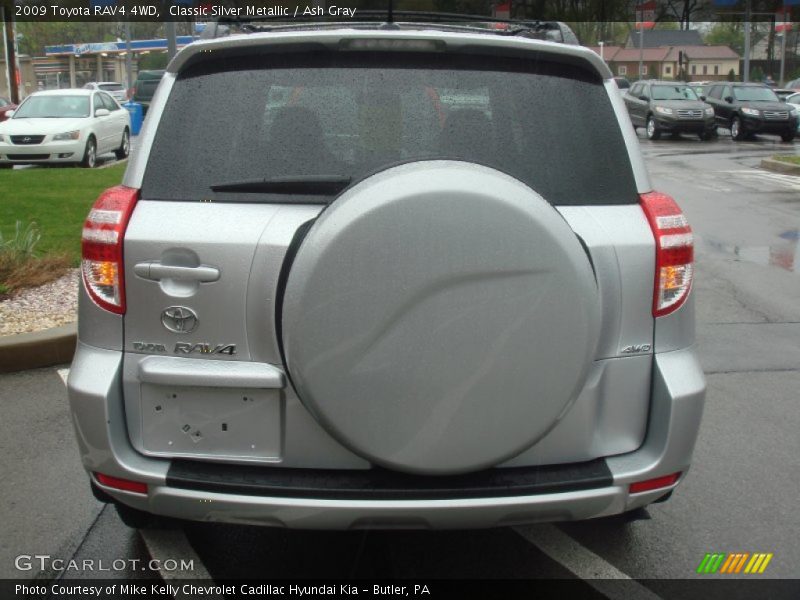 Classic Silver Metallic / Ash Gray 2009 Toyota RAV4 4WD