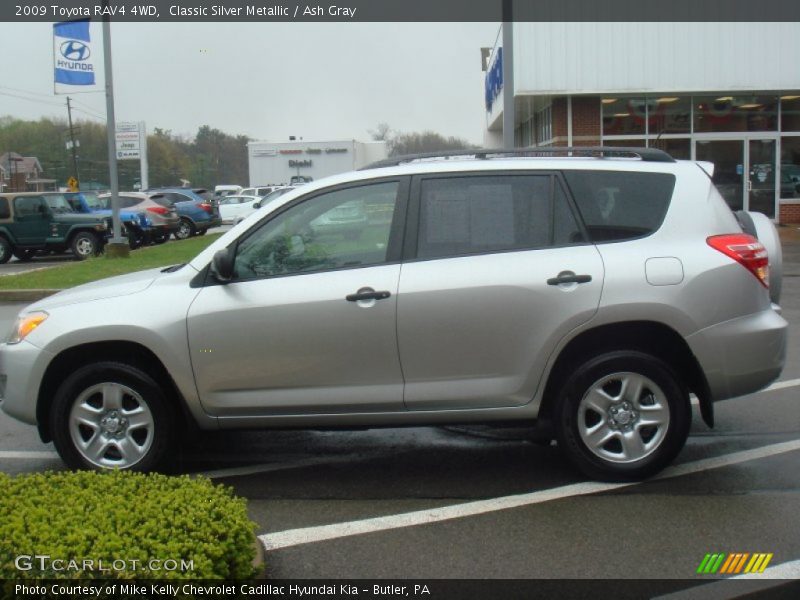 Classic Silver Metallic / Ash Gray 2009 Toyota RAV4 4WD
