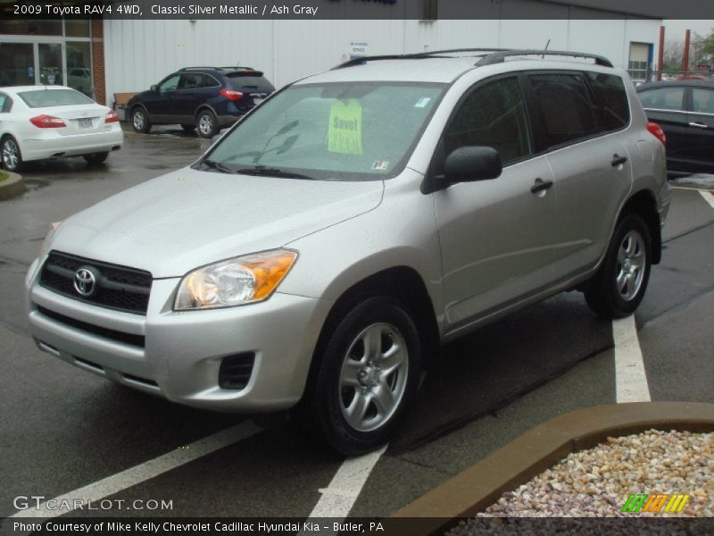 Classic Silver Metallic / Ash Gray 2009 Toyota RAV4 4WD