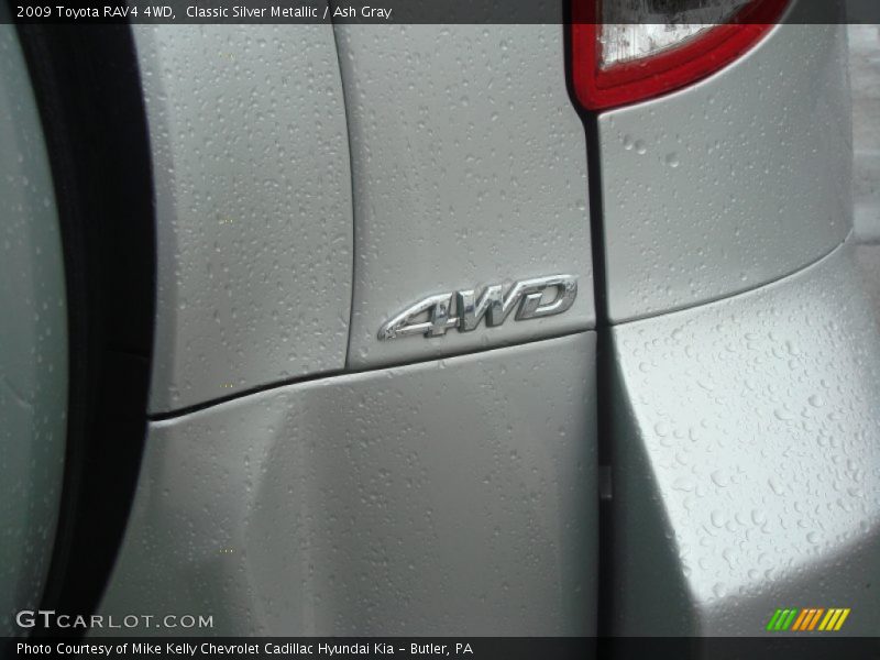 Classic Silver Metallic / Ash Gray 2009 Toyota RAV4 4WD