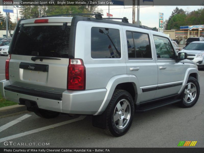 Bright Silver Metallic / Dark Slate Gray 2009 Jeep Commander Sport 4x4