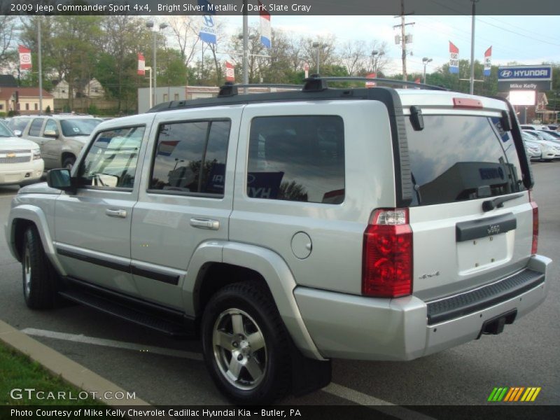 Bright Silver Metallic / Dark Slate Gray 2009 Jeep Commander Sport 4x4
