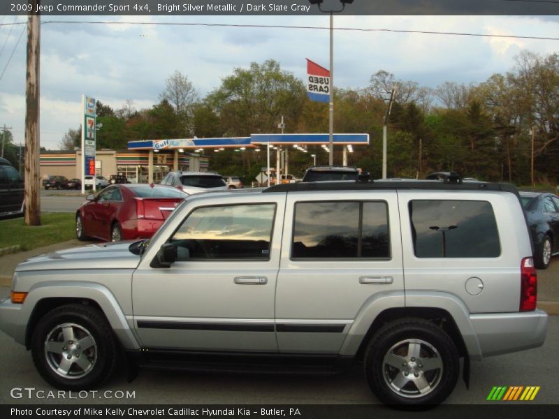 Bright Silver Metallic / Dark Slate Gray 2009 Jeep Commander Sport 4x4