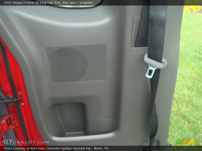 Red Alert / Graphite 2007 Nissan Frontier SE King Cab 4x4