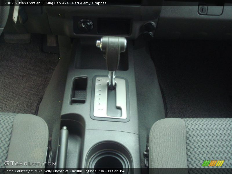 Red Alert / Graphite 2007 Nissan Frontier SE King Cab 4x4