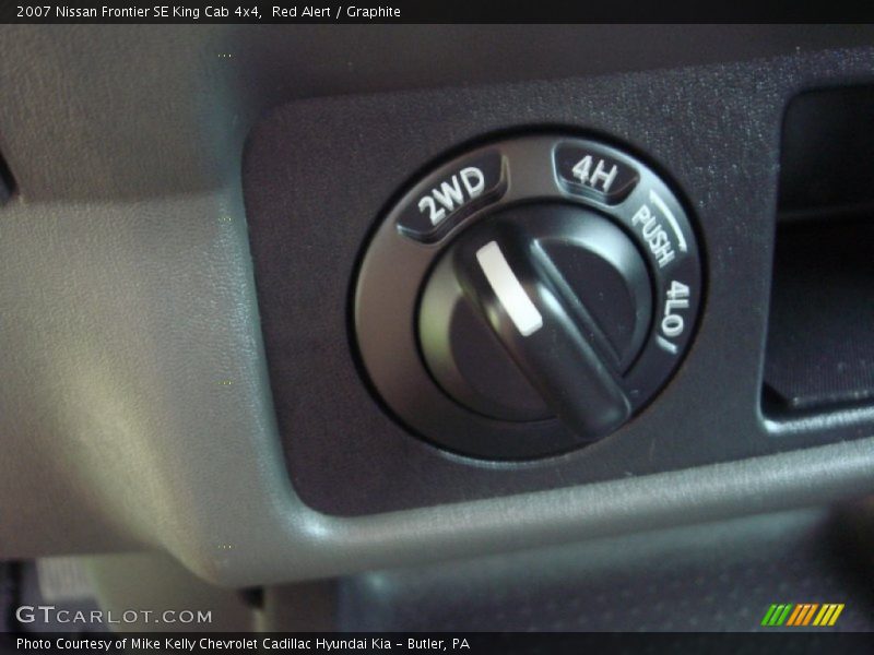Red Alert / Graphite 2007 Nissan Frontier SE King Cab 4x4