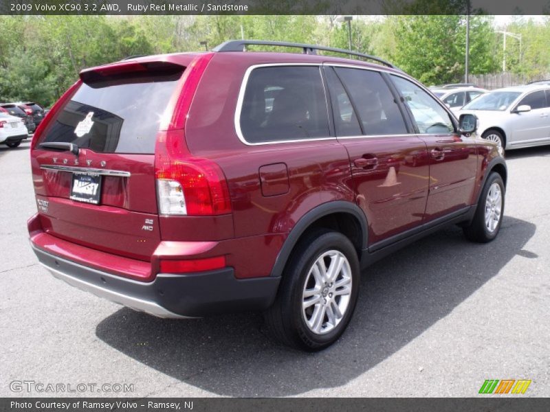 Ruby Red Metallic / Sandstone 2009 Volvo XC90 3.2 AWD