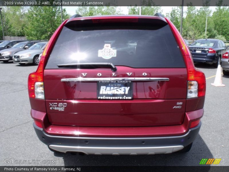 Ruby Red Metallic / Sandstone 2009 Volvo XC90 3.2 AWD