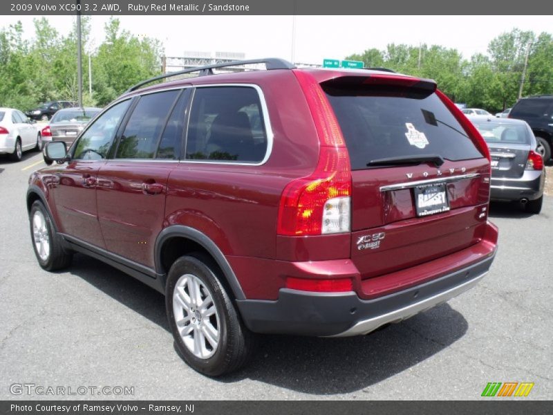 Ruby Red Metallic / Sandstone 2009 Volvo XC90 3.2 AWD