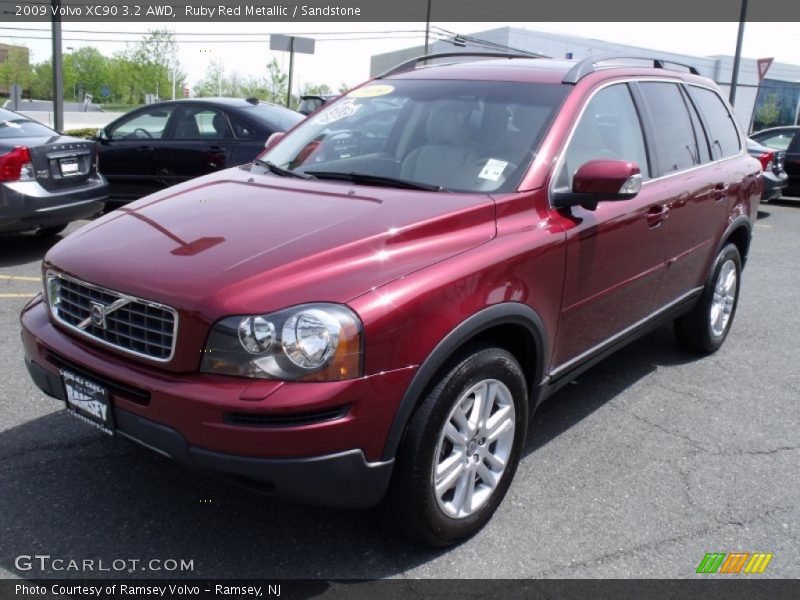 Ruby Red Metallic / Sandstone 2009 Volvo XC90 3.2 AWD