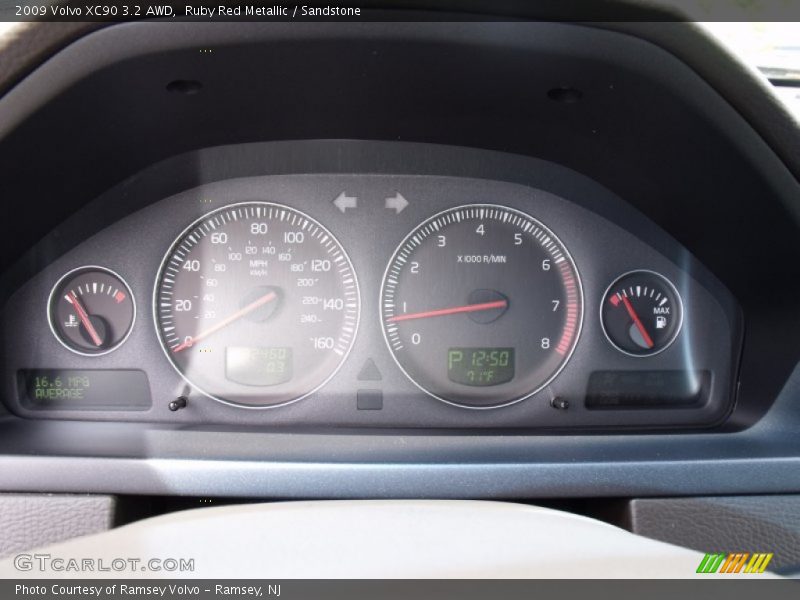 Ruby Red Metallic / Sandstone 2009 Volvo XC90 3.2 AWD