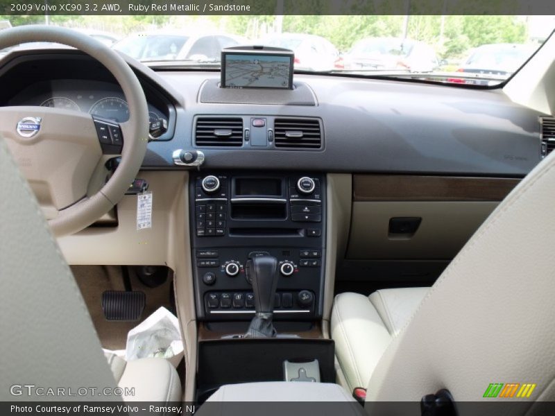 Ruby Red Metallic / Sandstone 2009 Volvo XC90 3.2 AWD