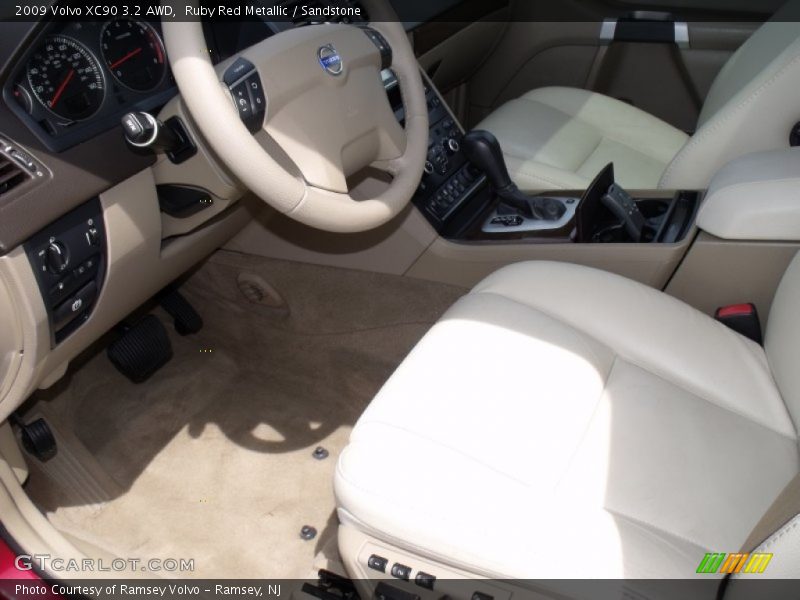 Ruby Red Metallic / Sandstone 2009 Volvo XC90 3.2 AWD