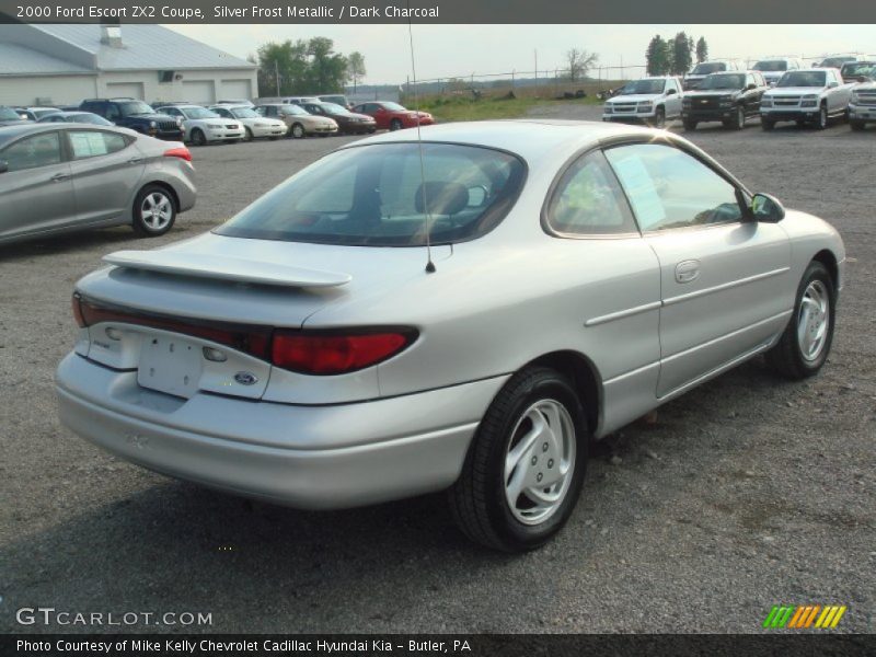 Silver Frost Metallic / Dark Charcoal 2000 Ford Escort ZX2 Coupe