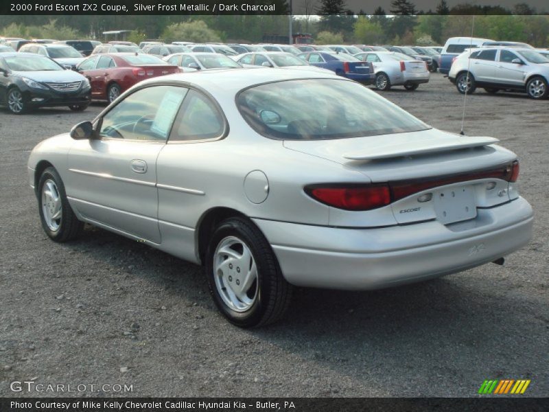 Silver Frost Metallic / Dark Charcoal 2000 Ford Escort ZX2 Coupe