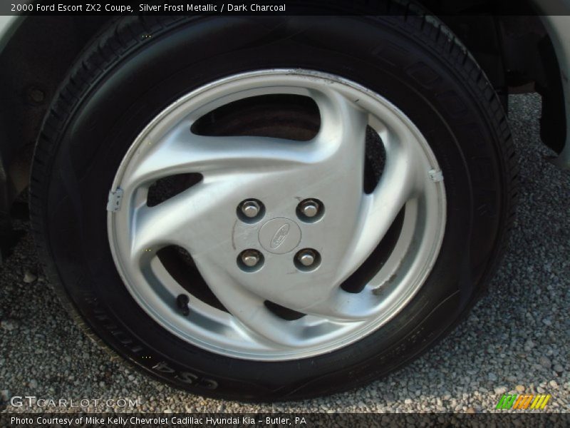 Silver Frost Metallic / Dark Charcoal 2000 Ford Escort ZX2 Coupe