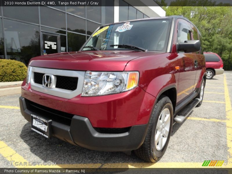 Tango Red Pearl / Gray 2010 Honda Element EX 4WD