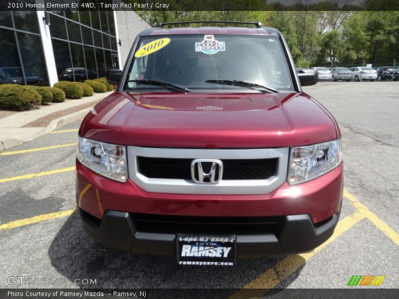 Tango Red Pearl / Gray 2010 Honda Element EX 4WD