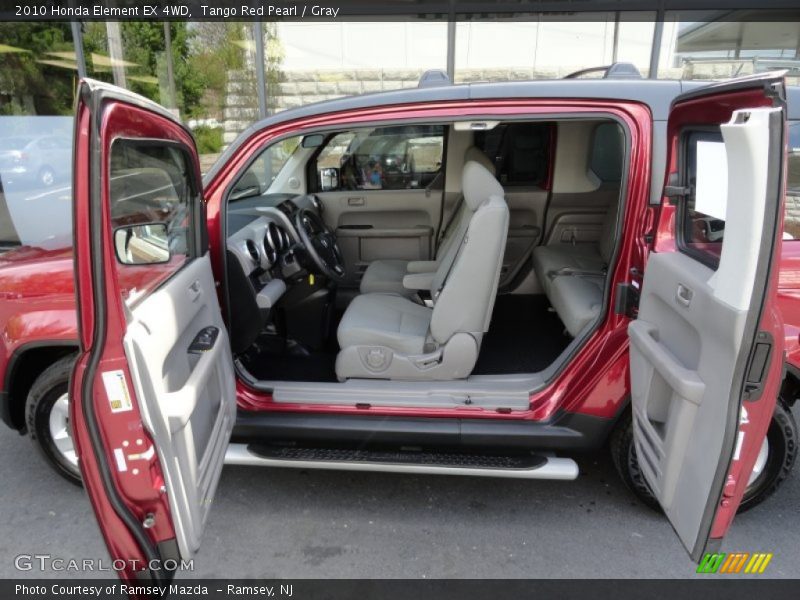 Tango Red Pearl / Gray 2010 Honda Element EX 4WD