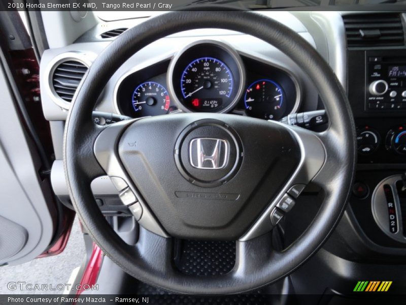 Tango Red Pearl / Gray 2010 Honda Element EX 4WD