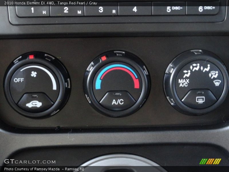 Tango Red Pearl / Gray 2010 Honda Element EX 4WD