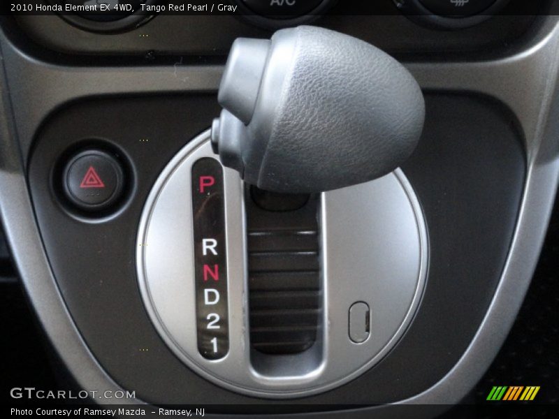 Tango Red Pearl / Gray 2010 Honda Element EX 4WD