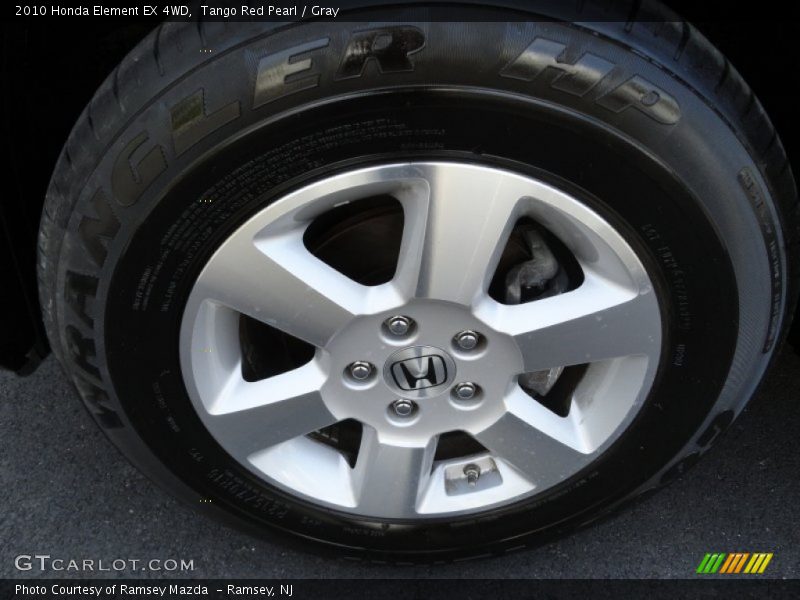 Tango Red Pearl / Gray 2010 Honda Element EX 4WD