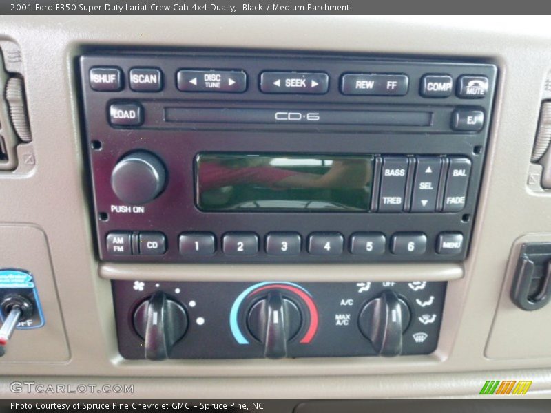 Black / Medium Parchment 2001 Ford F350 Super Duty Lariat Crew Cab 4x4 Dually