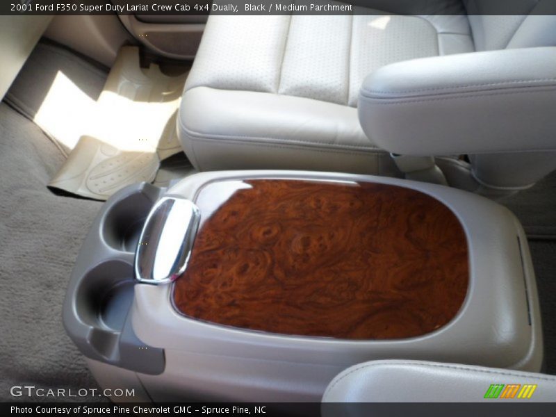 Black / Medium Parchment 2001 Ford F350 Super Duty Lariat Crew Cab 4x4 Dually