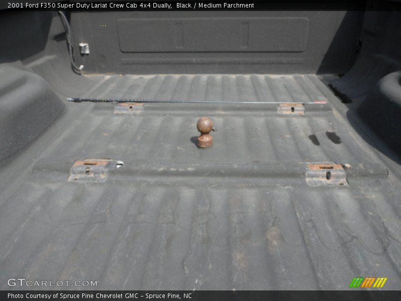 Black / Medium Parchment 2001 Ford F350 Super Duty Lariat Crew Cab 4x4 Dually