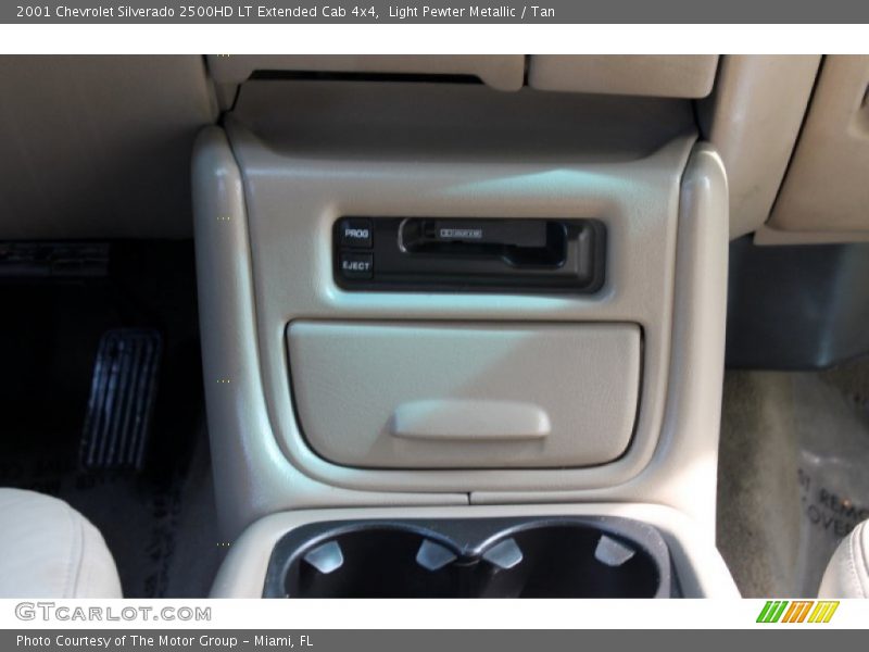 Light Pewter Metallic / Tan 2001 Chevrolet Silverado 2500HD LT Extended Cab 4x4