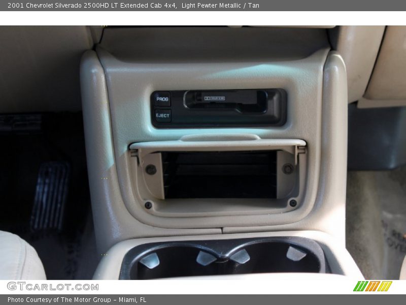 Light Pewter Metallic / Tan 2001 Chevrolet Silverado 2500HD LT Extended Cab 4x4