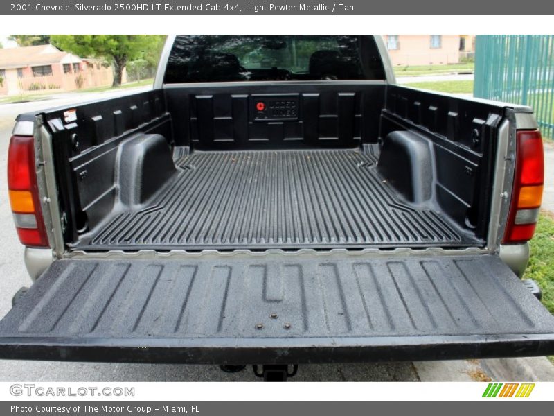 Light Pewter Metallic / Tan 2001 Chevrolet Silverado 2500HD LT Extended Cab 4x4