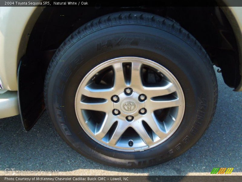 Natural White / Oak 2004 Toyota Sequoia SR5