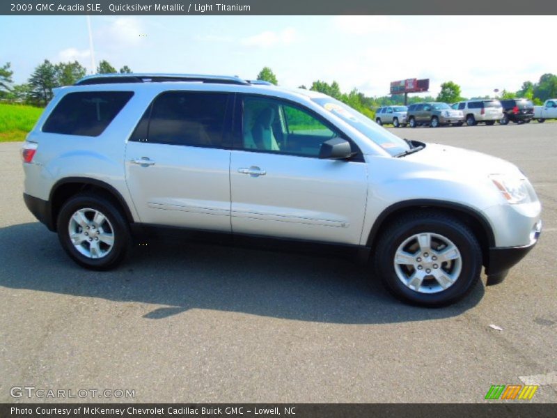Quicksilver Metallic / Light Titanium 2009 GMC Acadia SLE