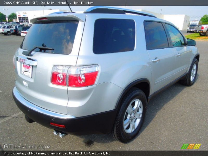 Quicksilver Metallic / Light Titanium 2009 GMC Acadia SLE